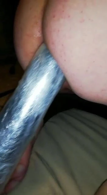 Big self-made dildo