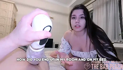 Üvey kız kardeşim beni yatağında oynarken yakaladı