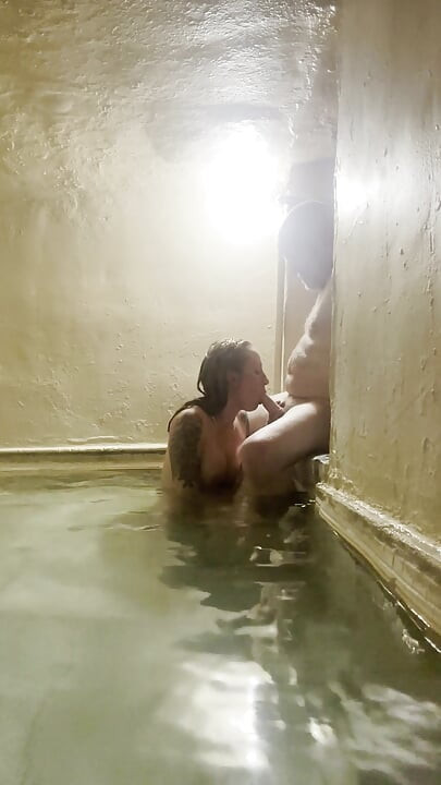 Fucking at the Hotsprings