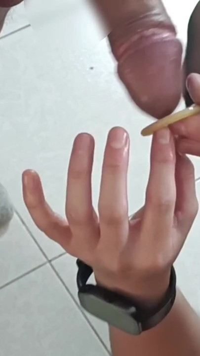 Cuckold Threesome with a College Guy (sucking His Penis Until It's Ready)