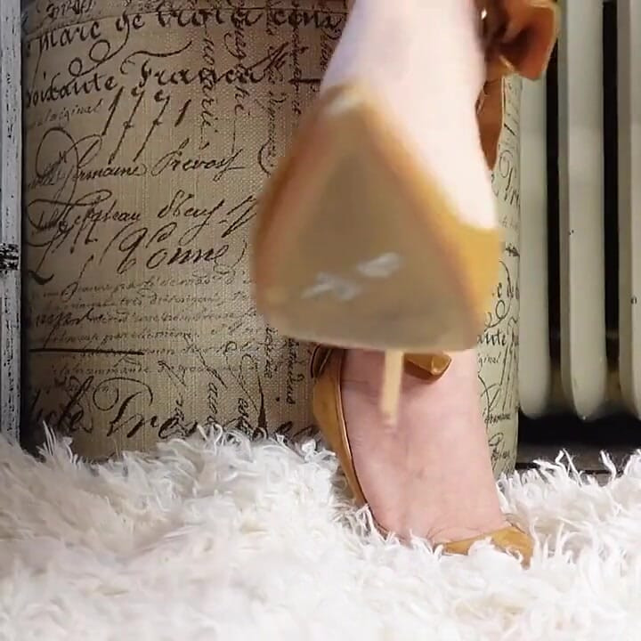 Lay Back and Relax... Just Watch My Heels as You Listen to the Softness of My Voice