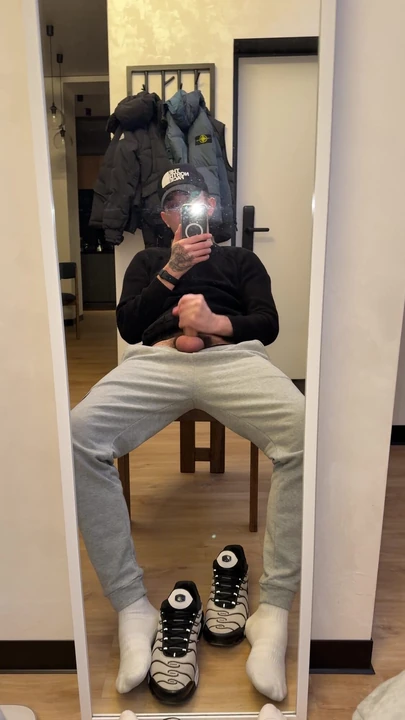 Jaw-dropping moment from "LAD GUY JERKING OFF"