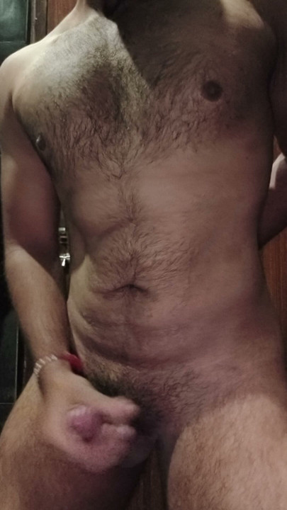 Sexy hairy hunk