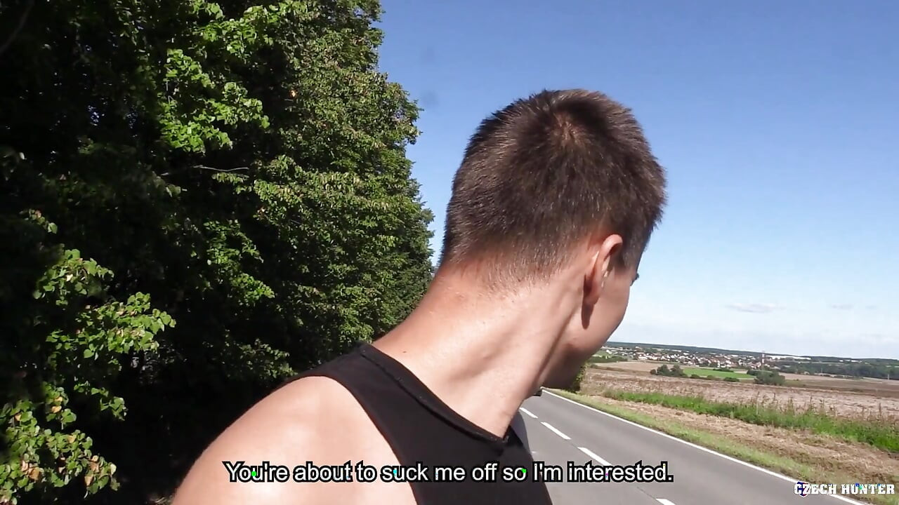 Czech Hunter - Gave Him Some Cas'h for Doing Push-ups and Enjoyed the View, so I Fucked His Ass