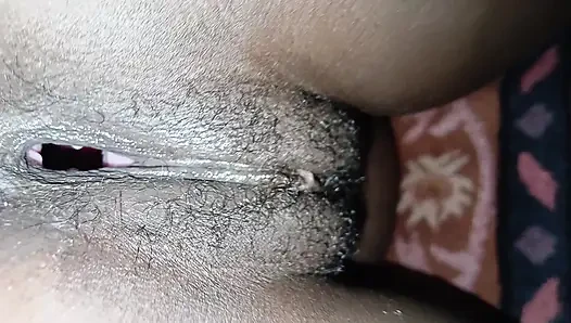 Spanking her during DS pussy farts while she moan