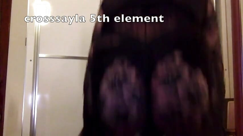 Crosssayla Dancing Black Dress 5th Element