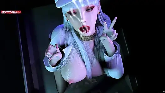 Malaikat obsesi 3d- hentai animasi 3d