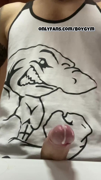 我的大鸡巴！没有触摸💦的精液