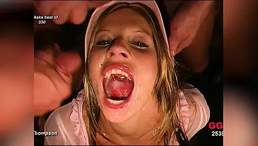 Ggg - Sarışın Hatun Bukkake'nin En Iyi Yarağı Emiyor Grup Seks