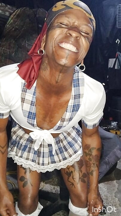 Femboy in a Mini Skirt. Back to Back Cumshots