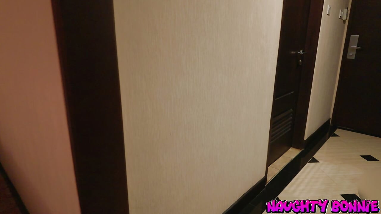 Hiding My Stepmom In The Closet So I Can Fuck Her In Every Corner Of The Hotel When Dad Leaves