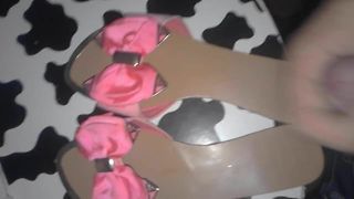 Gipsy 朋友 pink mules cummed 2