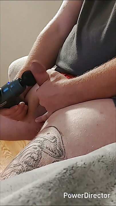 Husband vs Theragun Masturbation
