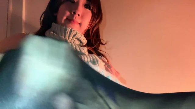 sexy Asian tranny in stockings