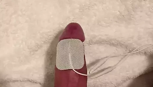 Eletro Stim porn video – E-Stim Cumshot