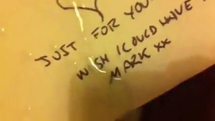 Tribute from Mark