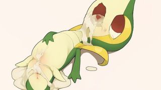 Pokemon sop #4 mujer snivy