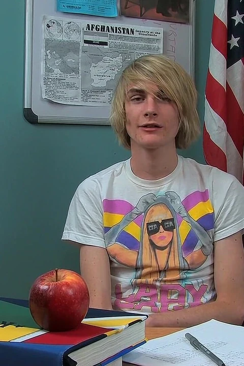 Gay Blond Twink Preston Andrews Giving Interview