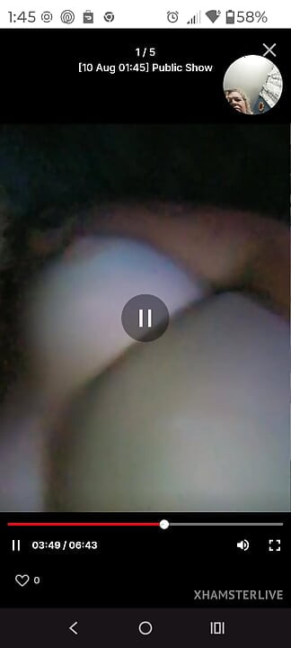 Touching myself