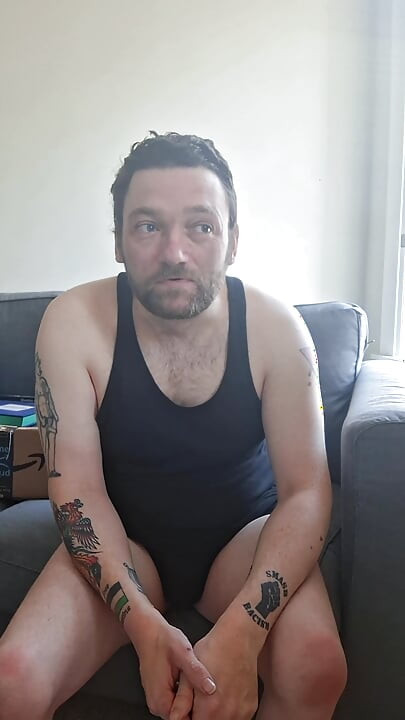 Talking about my tattoos and jerking off in the morning