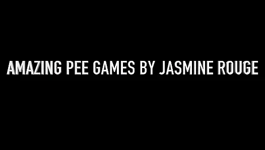 Amazing pee games by jasmine rouge