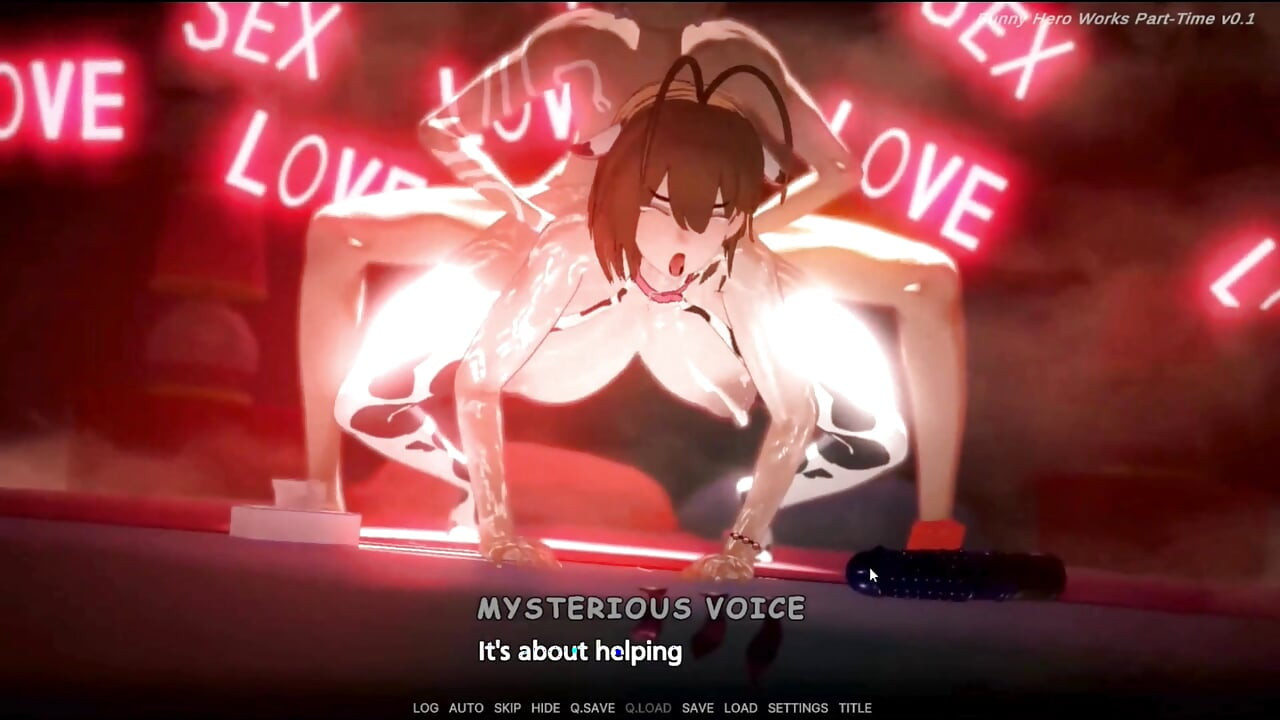 Hentai Game –Hentai Bunny Hero Works Part Time Sex Gameplay Animation
