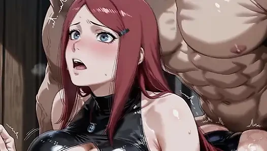 Gehirn (overlord) X Kushina (naruto)