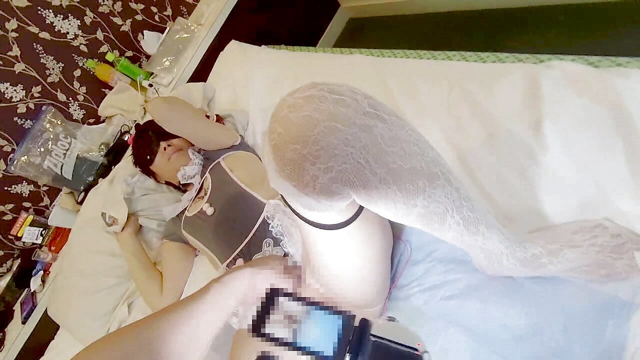 Mayu No83 10 Minutes Continuous Convulsions, Massive Squirting, Semen Eating, Blindfold, Anal Vibrator