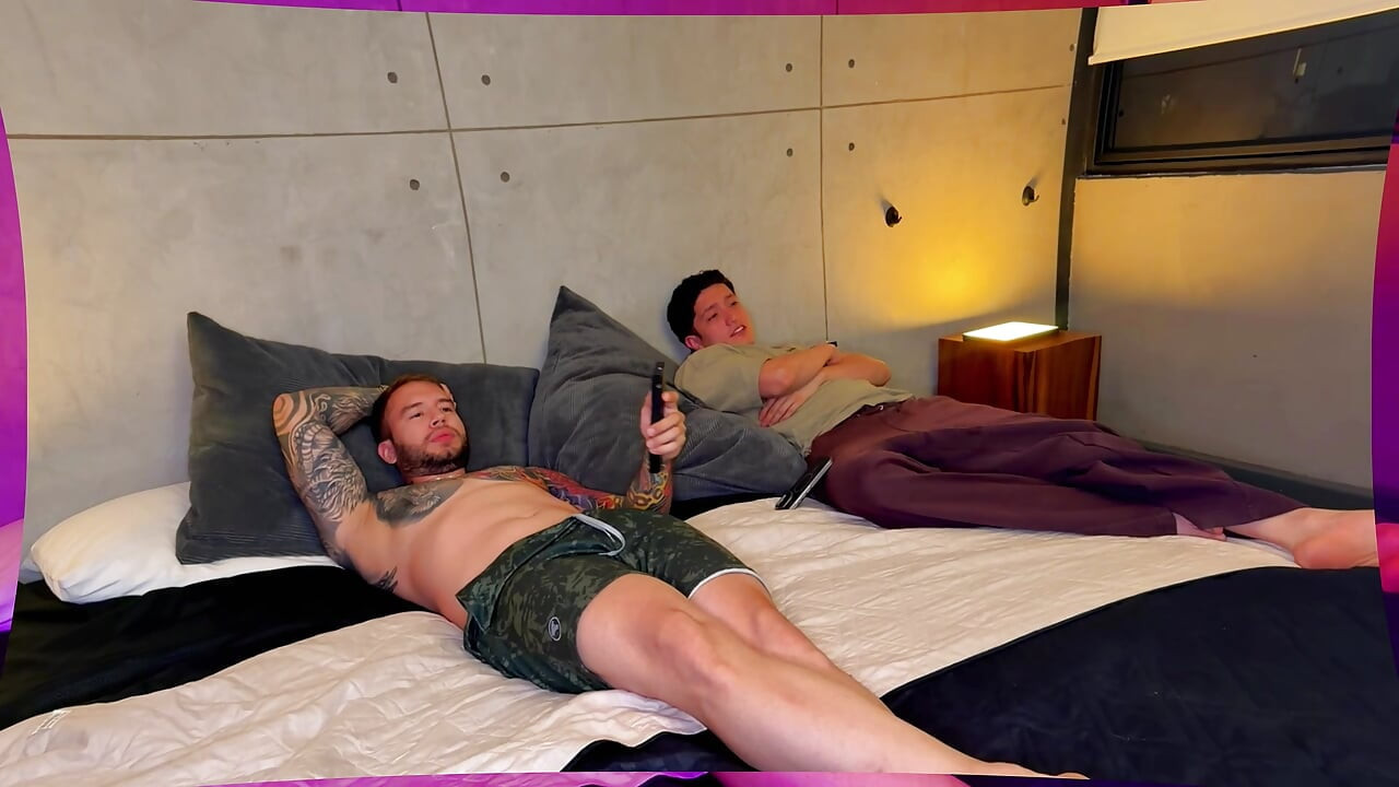 Netflix Afternoon Between Friends Ends in Foursome and Partner Swapping, They Cum in Our Asses
