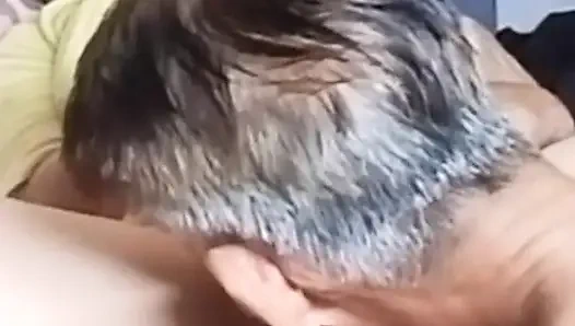 My Wife so Hot and Horny When I Am Doing Eating Her Pussy Fingering Insrt 3 of Kind of Dildo She Squirt and Orgasm Multifle Time