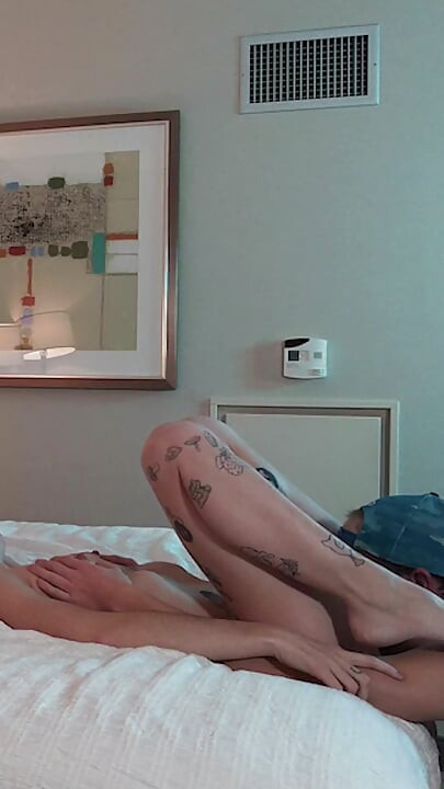 Eating Petite Tatted Teen's Pussy - Compilation 3