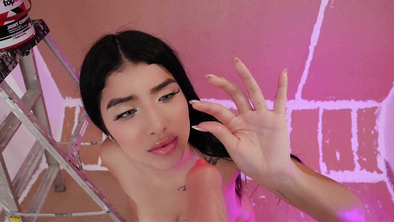 ASMR: Beautiful Mason On His First Day Of Work Seduces Her Boss