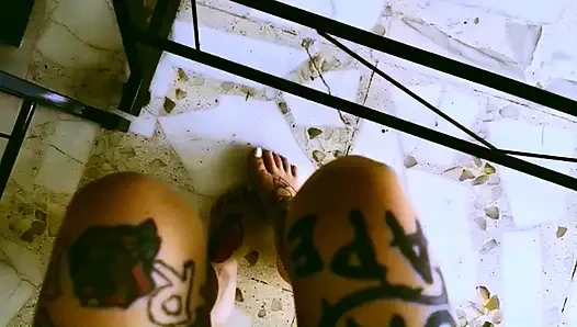 My Desk, My Rules, My Human Footstool