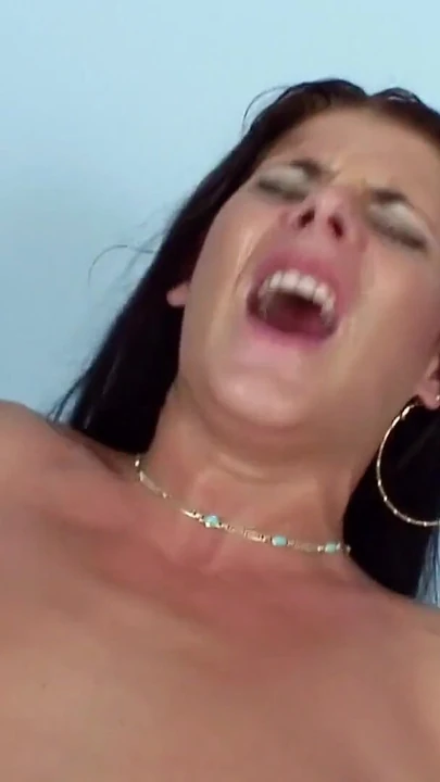 Jaw-dropping moment from "Big Saggy Tits MILF - Rough Anal Defloration Sex with Teen Guy"