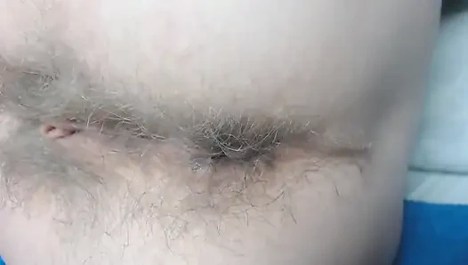 Hairy Holes Masturbation Close up