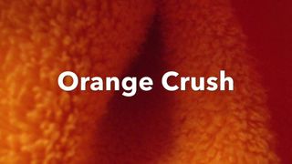 Pomarańczowy zgniatanie