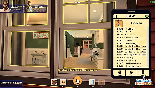 Ep4: camila'nın bahçe egzersizi - seksi komşum 2 (oyun)