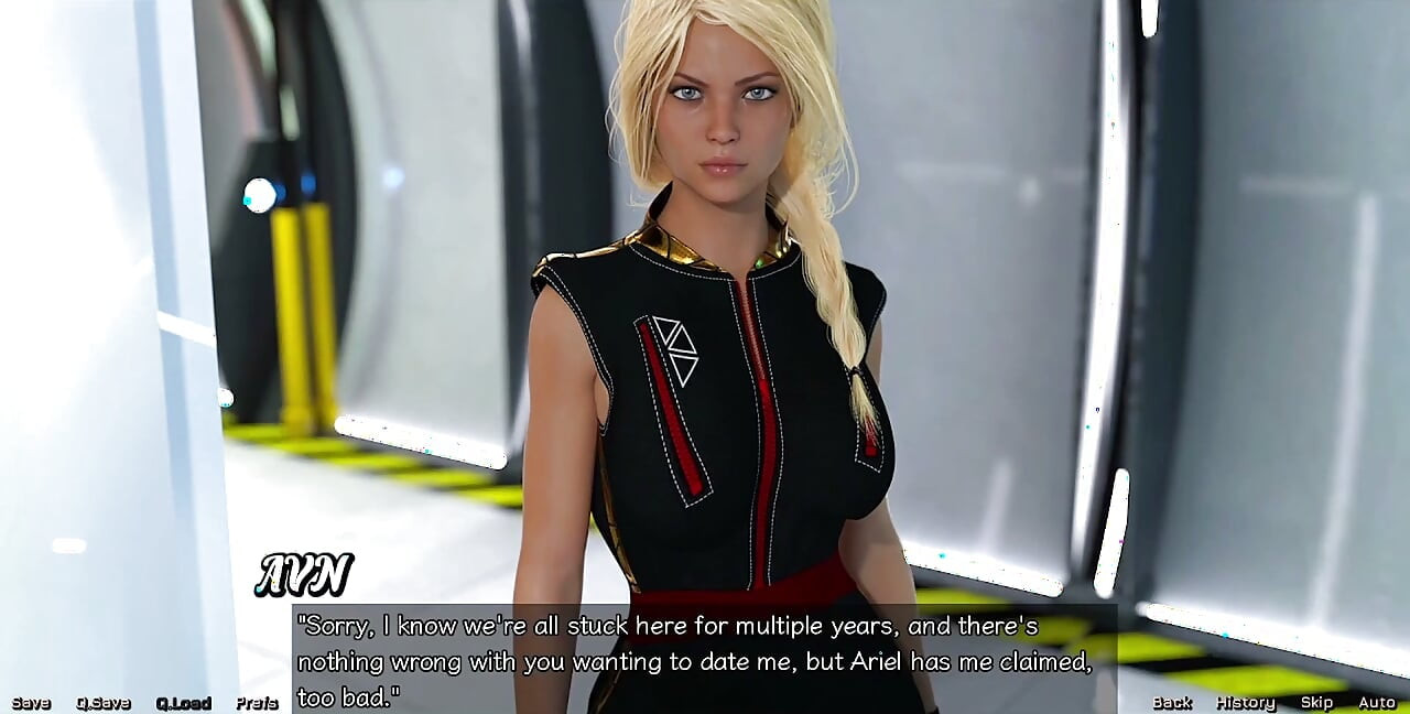 Stranded in Space - Blonde Virgin Caught Me with Her Step Sister