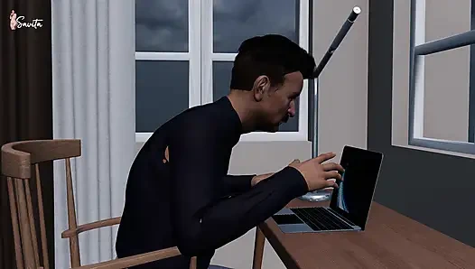 Sizzling Desi Savita Bhabhi Gets Her Tight Pussy Pounded by Horny Devar