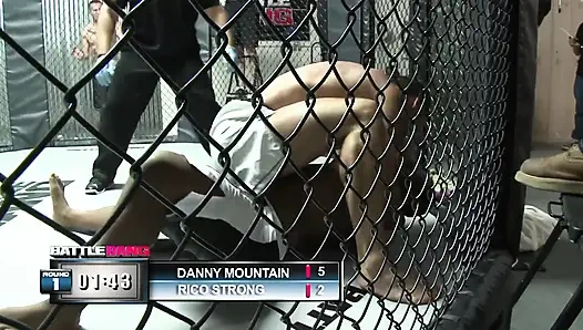 Busty big booty ring girl fucks big dick winner