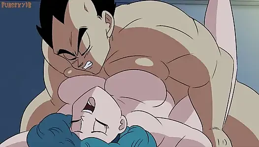 Cartoon Part.1 (A Day With Vegeta And Bulma).
