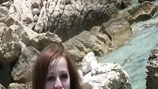 898 Dominique Hot Sexually in the Sea