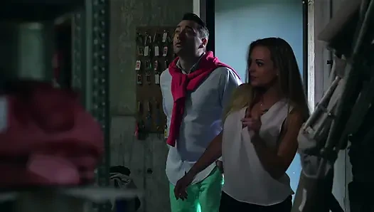 Tiffany Leiddi kamp alanında yakalanıyor