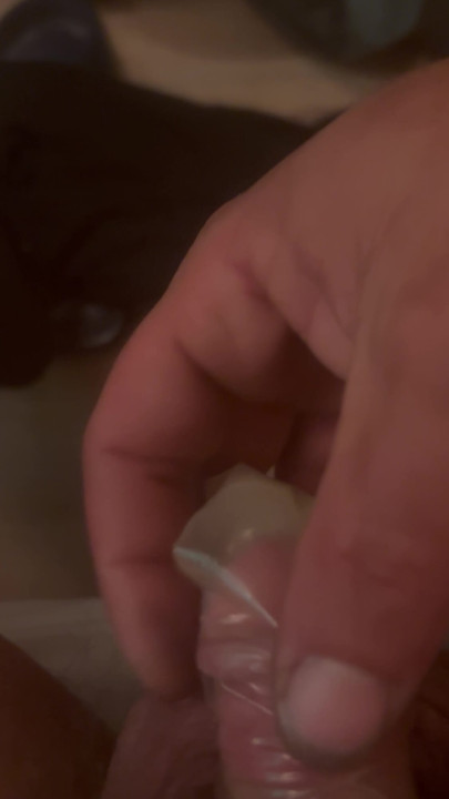 Condoms full of semen