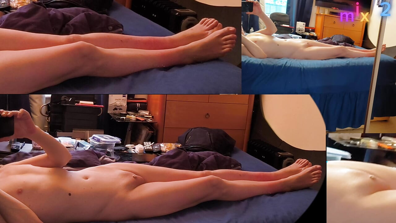 Has no cock at all between girl legs when micropenis is soft
