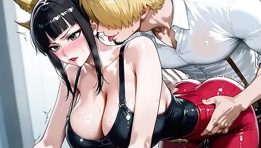 Sanji (op) x senjumaru (ağartıcı)