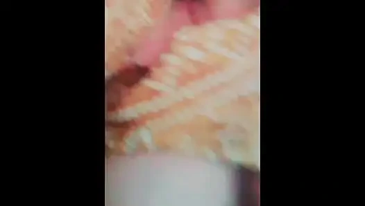Young girl from the village masturbating video