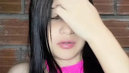 I masturbate my stepsister's tight pussy and play with perfect natural tits