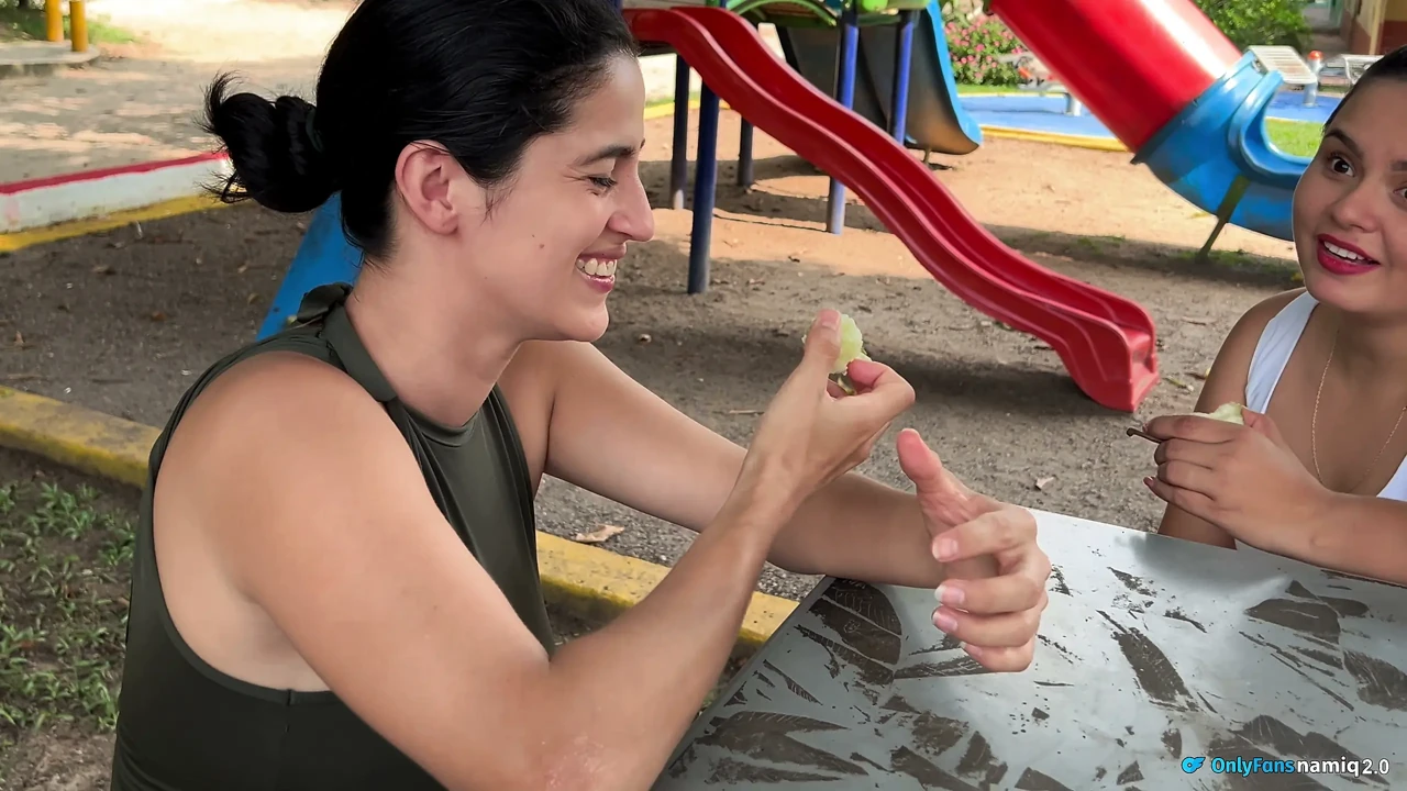 BEAUTIFUL LATINAS GIVE US ASS IN A PARKING LOT, PUSSY FULL OF CUM