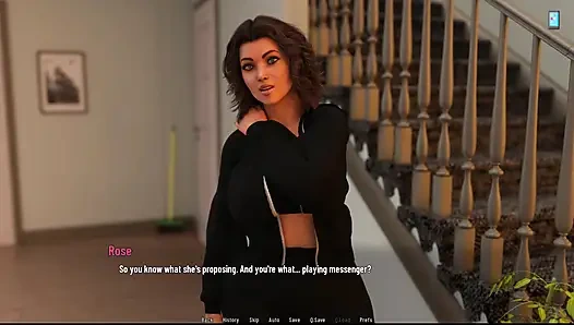 Üniversite günleri 22 Bayan Nelson'ın başı büyük belada - Rose yarağımı onun derinliklerinde seviyor